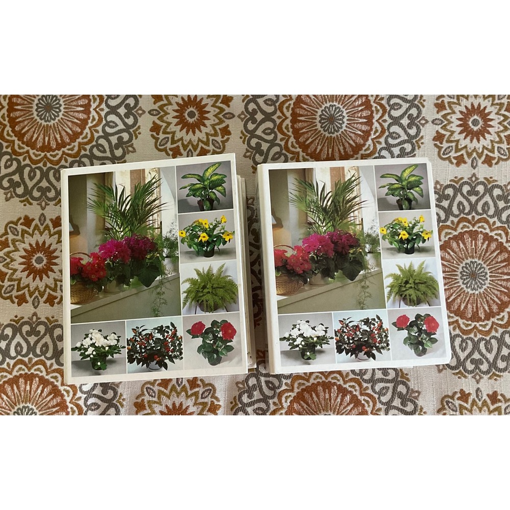 Vintage Success with House Plants 2 Binder Set Care Guide Gardening Reference